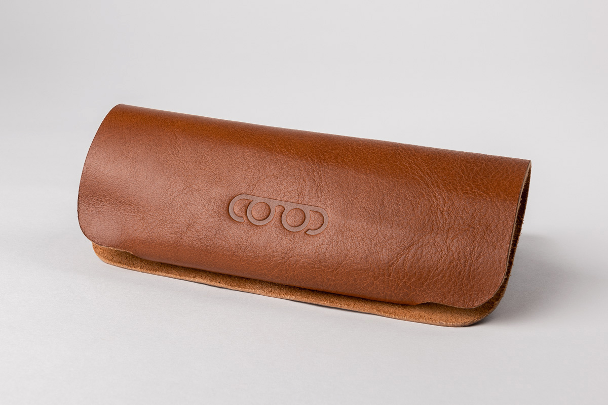 Glasögonfodral i läder från P.A.P