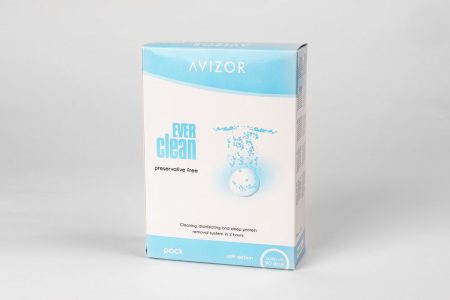 Ever Clean från AVISOR är en ny effektiv rengöringsprodukt för alla typer av kontaktlinser.