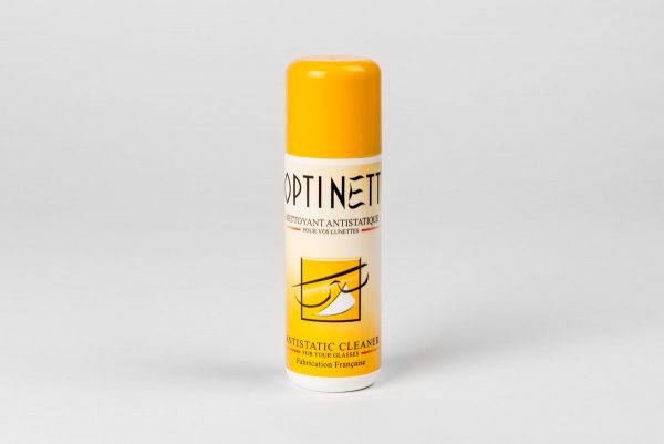 Optinett 120 ml - Antistatisk rengöringsspray för glasögon.